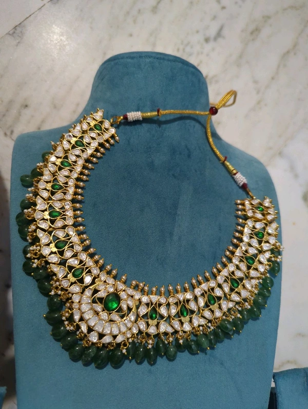 Premium Jadau Kundan Set - Vz