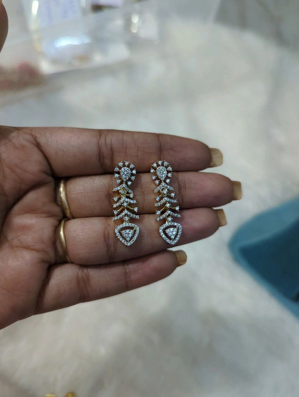 Real Diamond Copy Neck Set  - Vz