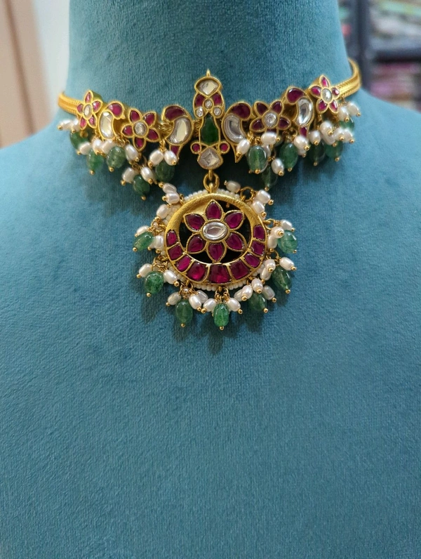 Premium Jadau Kundan Set  - Vz