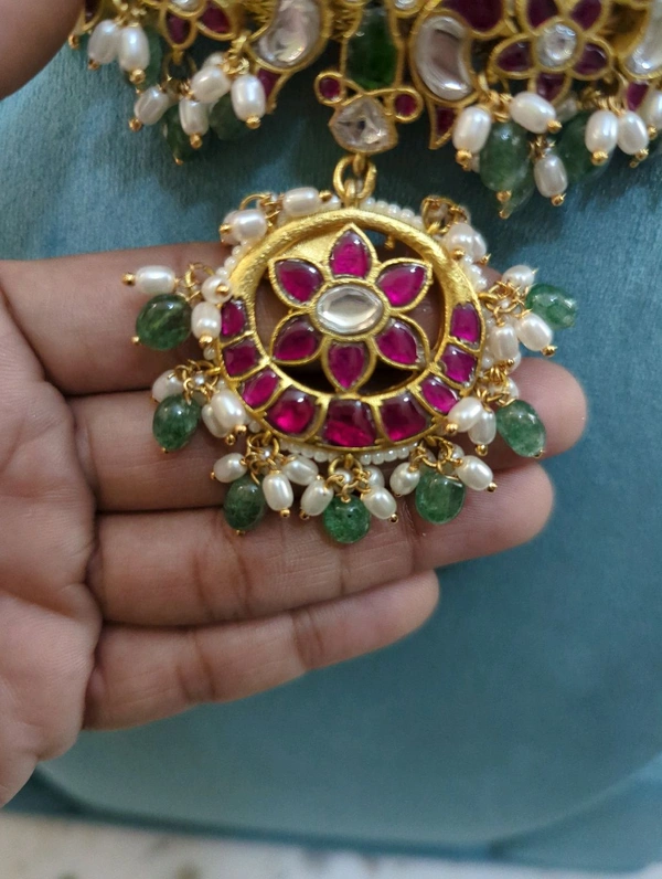 Premium Jadau Kundan Set  - Vz