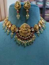 Designer Jadua Kundan Set - Vz