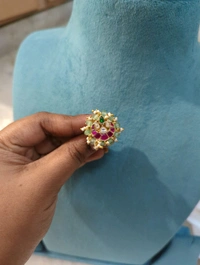 Jadua Kundan Finger Ring - Vz