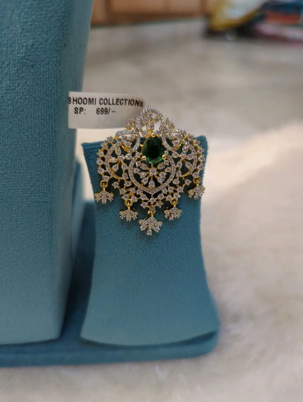 Diomond Copy Pendent  - Vz, green