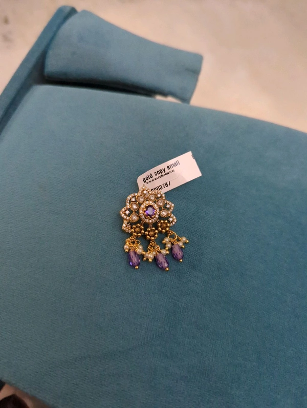 Gold Copy Small Pendant  - Vz, Electric Violet