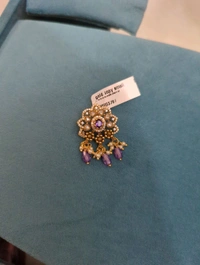 Gold Copy Small Pendant  - Vz, Electric Violet