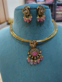 Real Mossonite Set - Vz, Lavender Rose