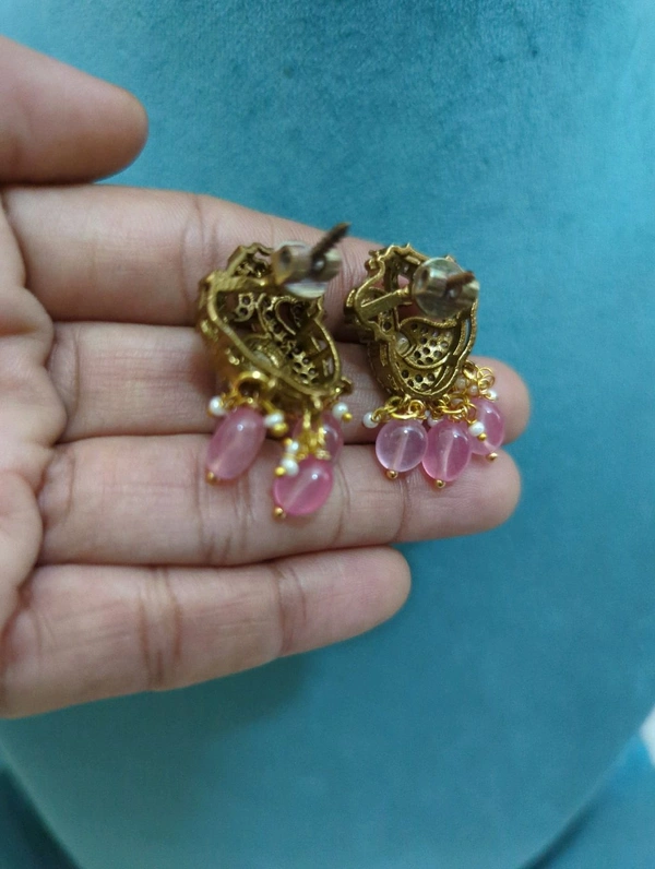 Real Mossonite Set - Vz, Lavender Rose