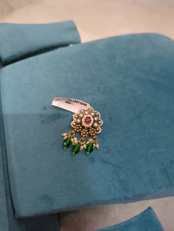 Gold Copy Small Pendant  - Vz, green