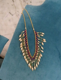 Gold Copy with Real Beads - 1 WEEK DISHPACH TIME, 16 INCHES, HD