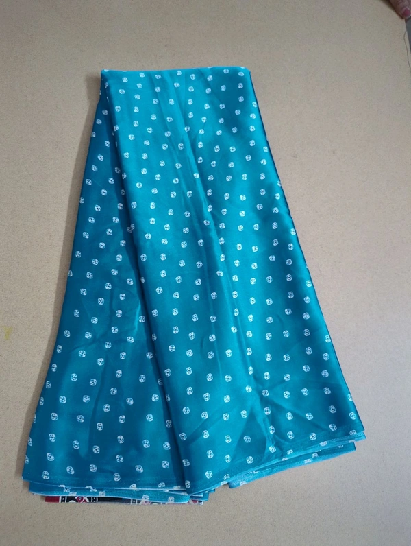 Model Silk Digital  - sky blue