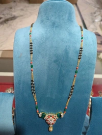Real Diamond Copy Black Beads  - Vz