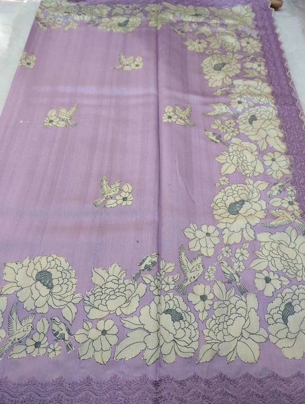 Designer Tusser - Mauve