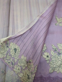 Designer Tusser - Mauve