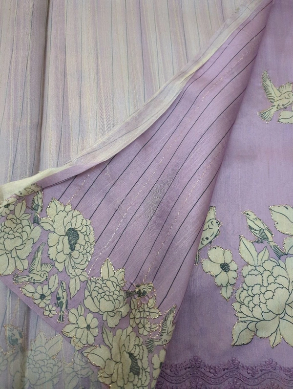 Designer Tusser - Mauve