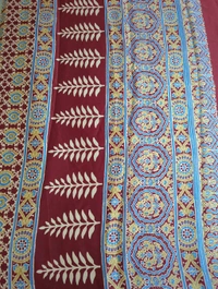 Model Silk Digital  - Maroon