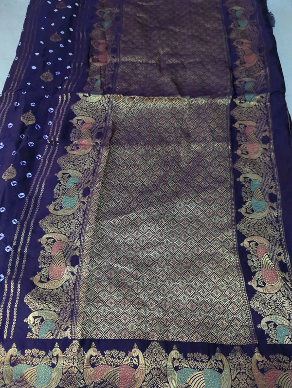 Pure Mushru Bandini - Pigment Indigo
