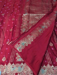 Pure Mushru Bandini - Red