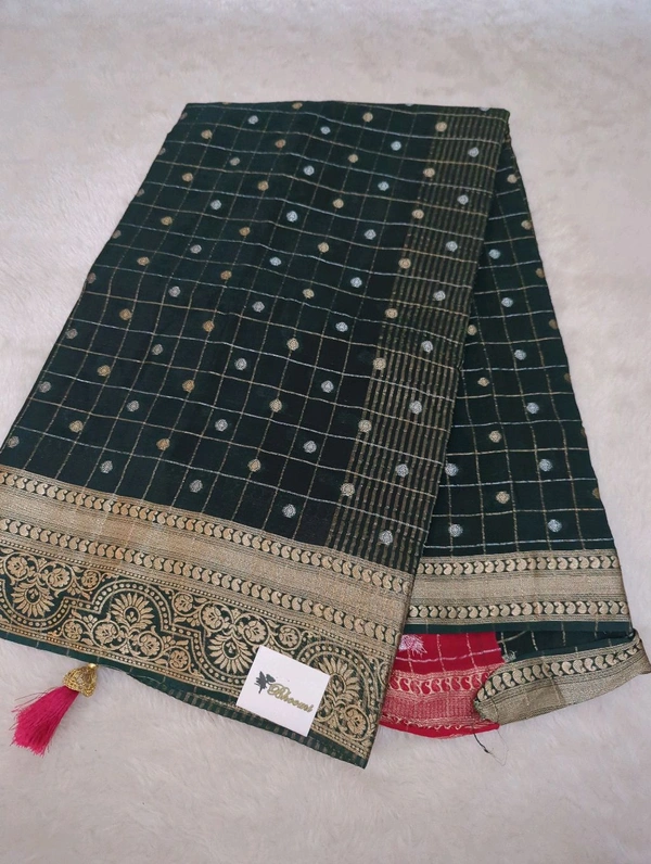 Pure Chinnon Check's  - Dark green