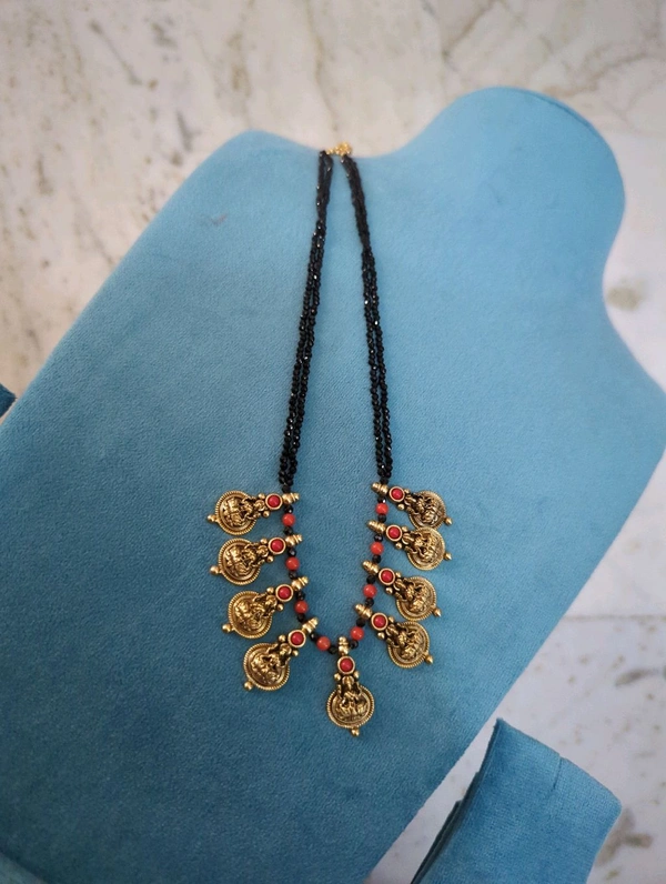 Gold Copy Lakshmi Kasu  - Black