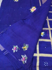 Pure Crepe Designer  - Pigment Indigo