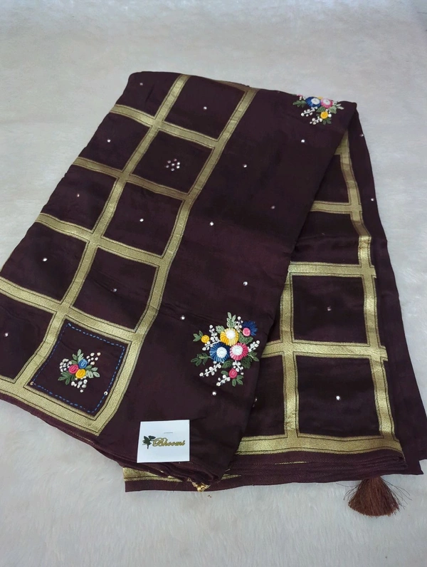 Pure Crepe Designer  - Morocco Brown