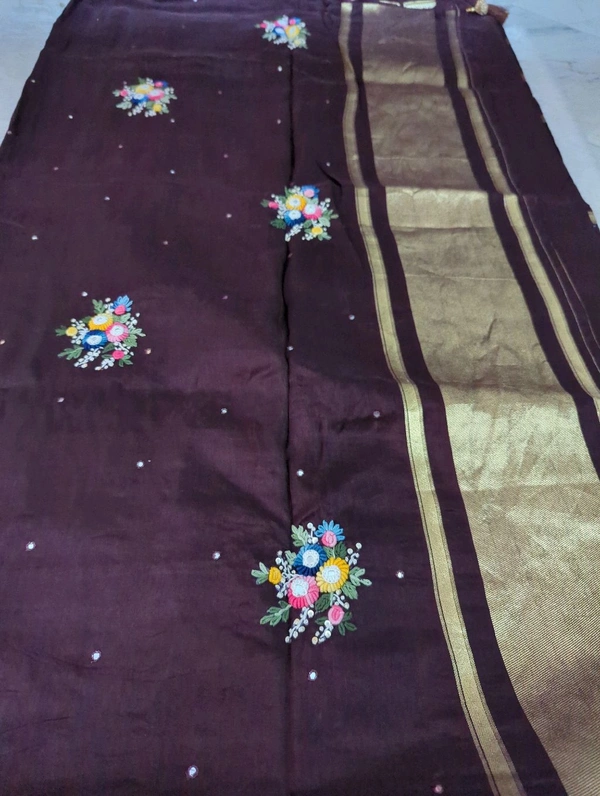 Pure Crepe Designer  - Morocco Brown