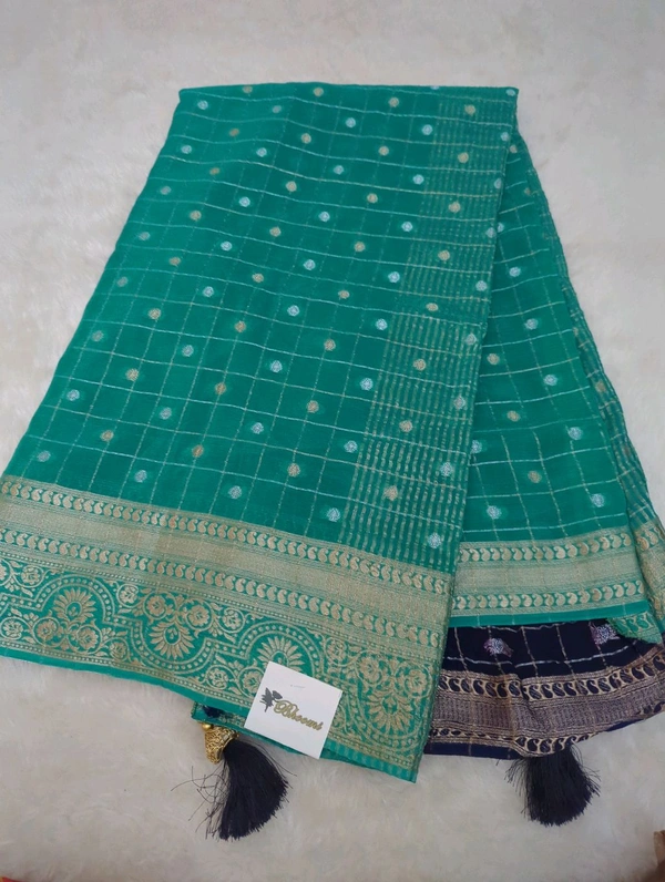 Pure Chinnon Check's  - teal