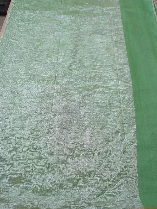 Pure Dupion Crush  - green