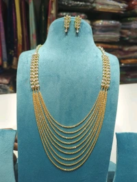 Designer Chandraharam With Ear Rings  - 4 Days Dispatch Time, HD, 28 Inches