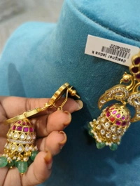 Designer Jadua Kundan Jumkies  - Vz