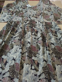 CAPSUE PRINT KURTI SET - Black, 42