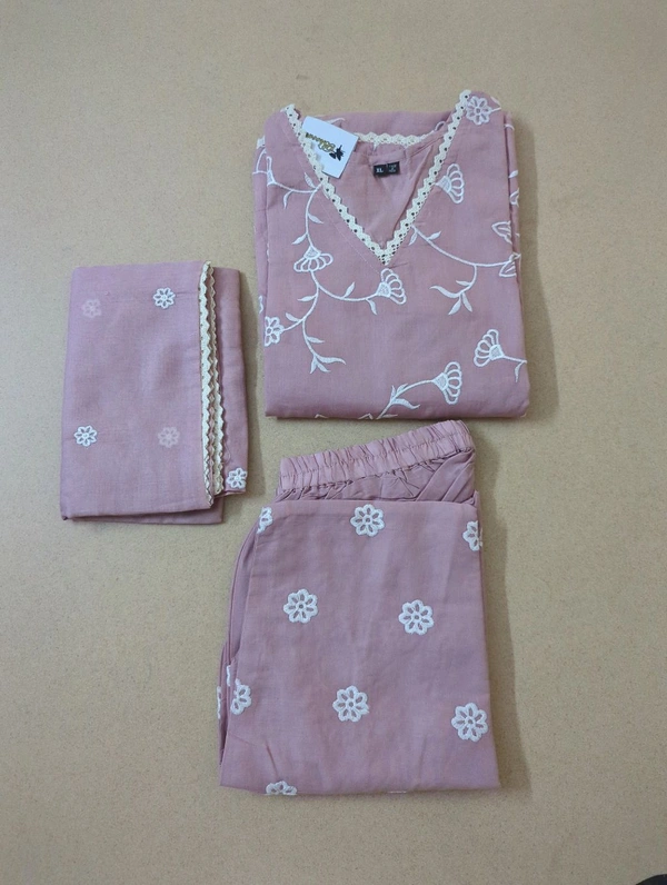 pure cotton embroidary - 42