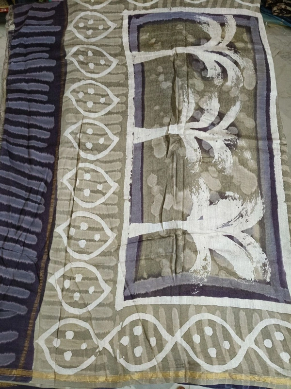 pure chanderi - Purple