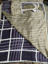 pure chanderi - Purple