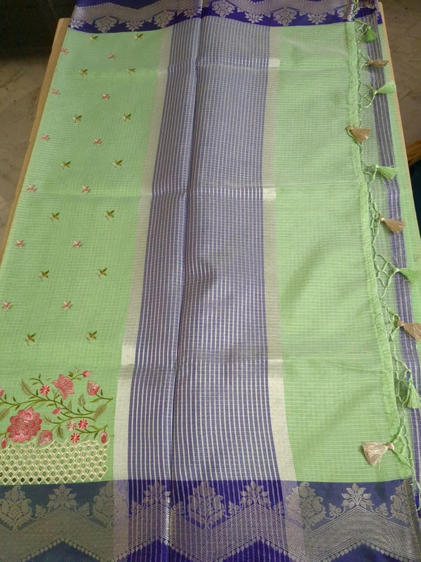 silk kota embroidary