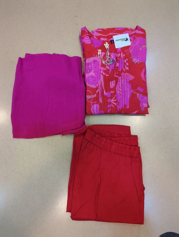 pure musline kurti set - 38