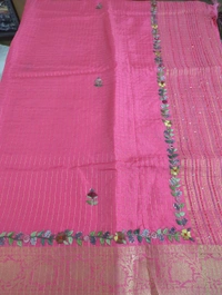 dola hand work - Pink Flamingo