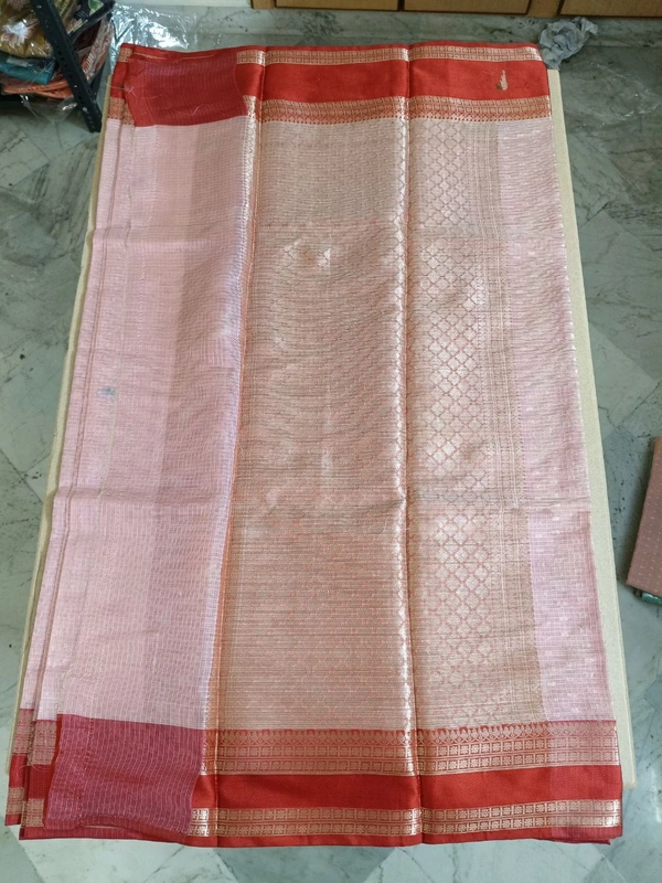SILK KOTA SAREE - Pink