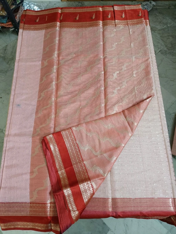 SILK KOTA SAREE - Pink