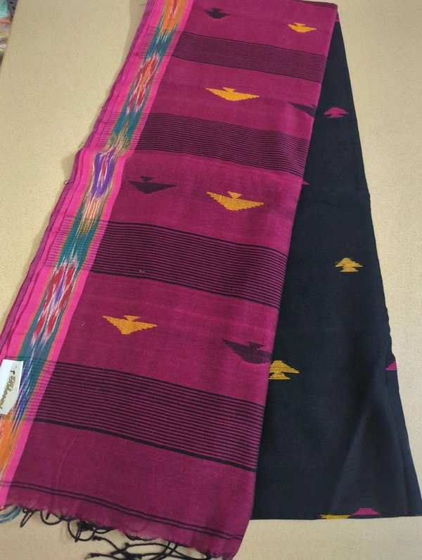 handloom cotton - Black