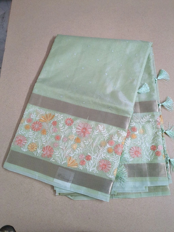 silk kota embroidary
