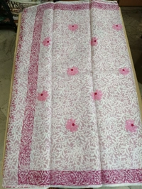 kota embroidaey - White