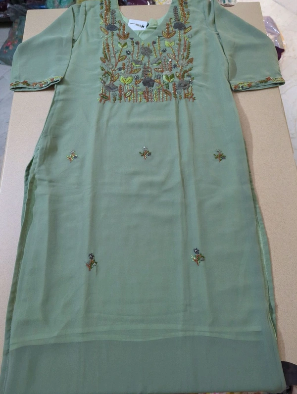 GEORGETTE KURTI SET - 38