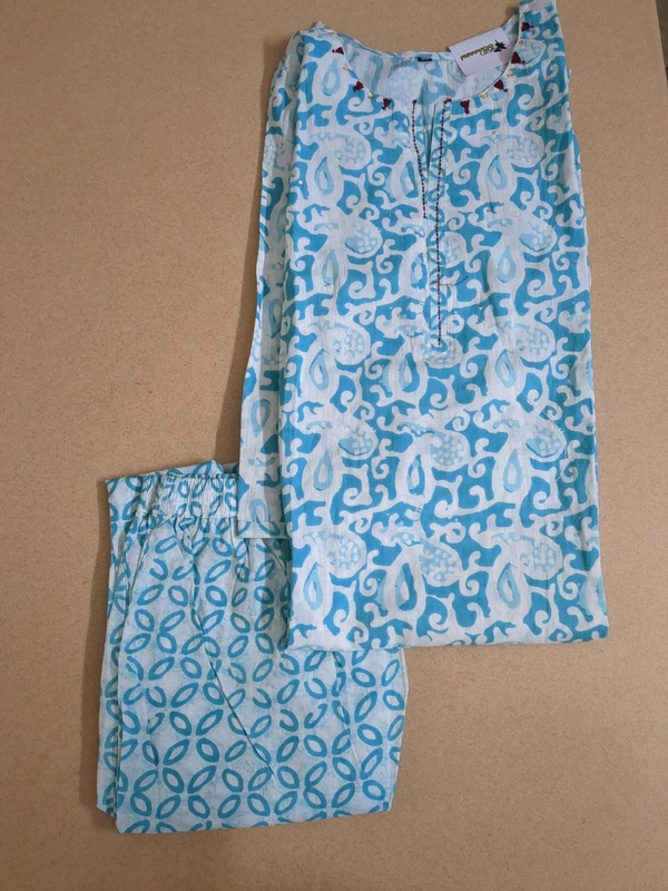 pure jaipure cotton - sky blue, 38