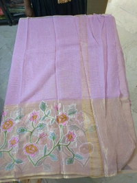 SILK KOTA SAREE - pink