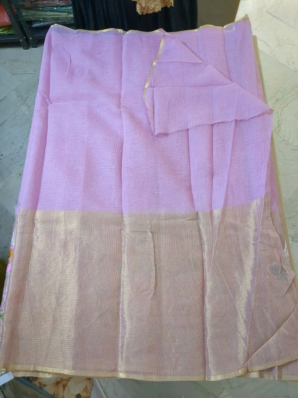 SILK KOTA SAREE - pink
