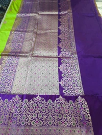 pure katan meenakari - Green