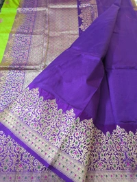 pure katan meenakari - Green