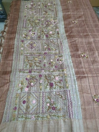 SOFT TUSSER - Brown