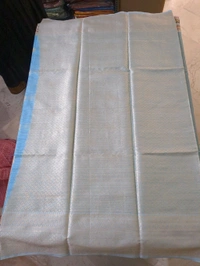 Silk kota pythani - sky blue